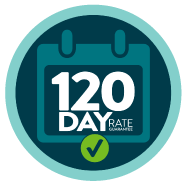 120 Day Rate Guarantee